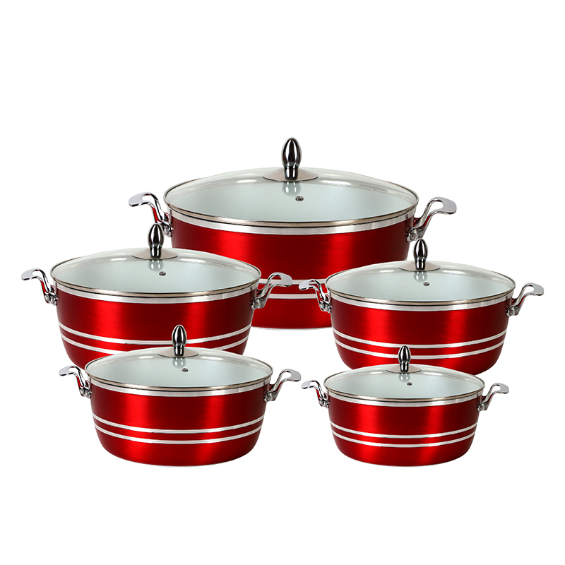 KALA 10pcs heavy pot sets