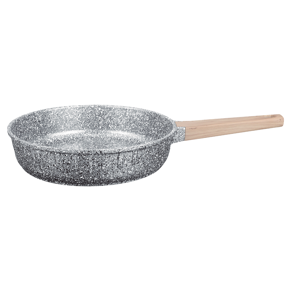 KALA covered  Casserole wooden handles&knob Red/Grey