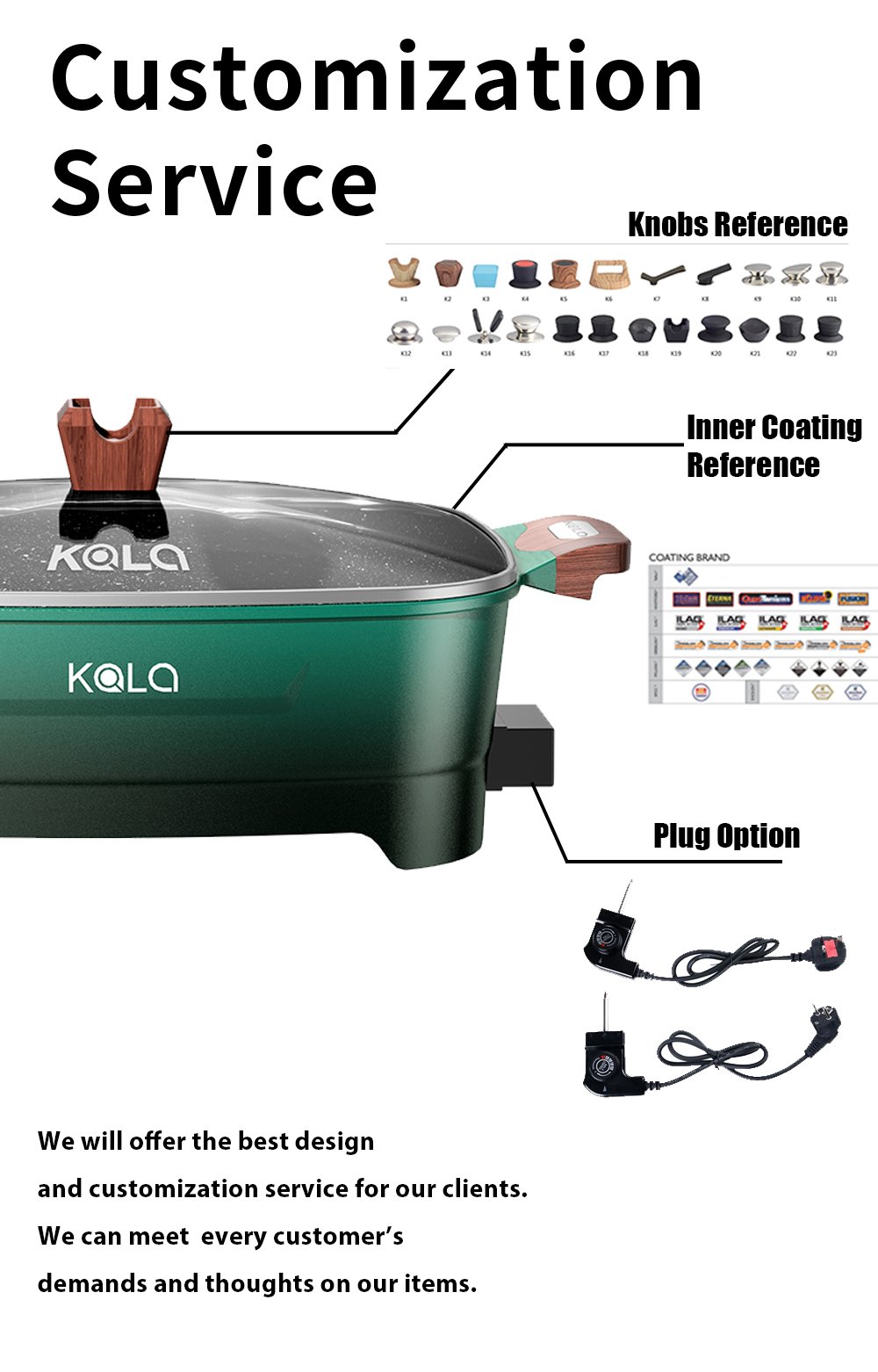 Large capacity 12L cast aluminium electrical pot
