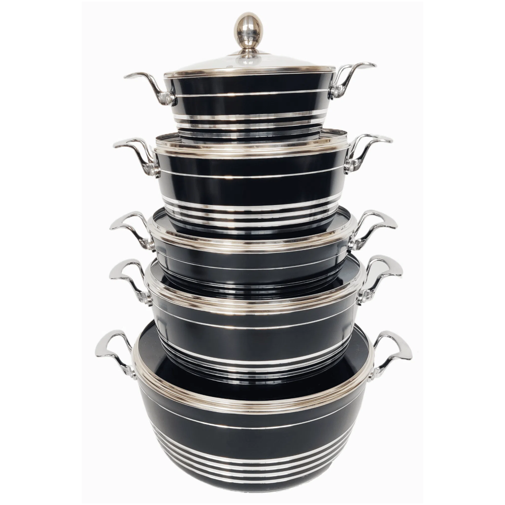KALA 10pcs heavy pot sets(7.66kg)