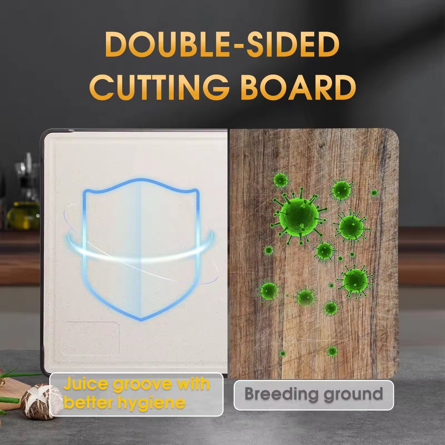 Kala Stainless Steel Cutting Board