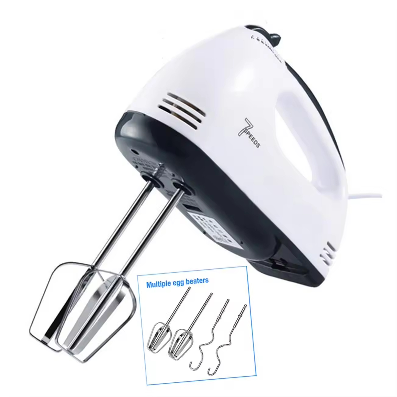 7-Speed Electric Hand Whisk