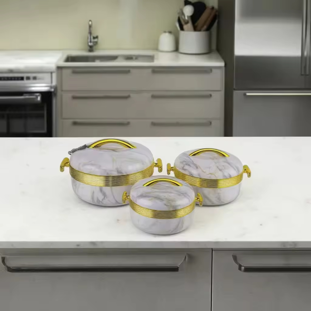 ABS + Stainless Steel Food Warmer Set