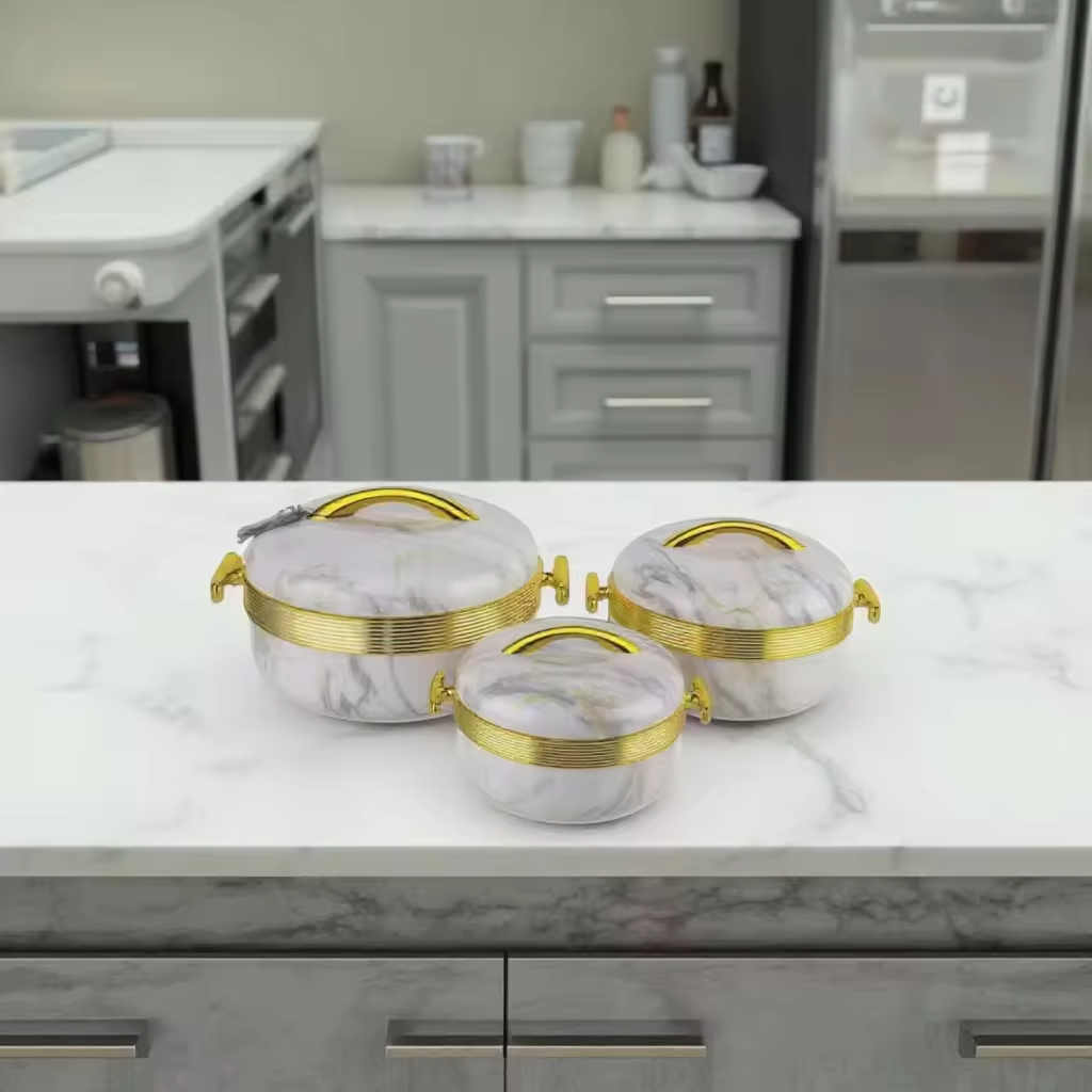 ABS + Stainless Steel Food Warmer Set