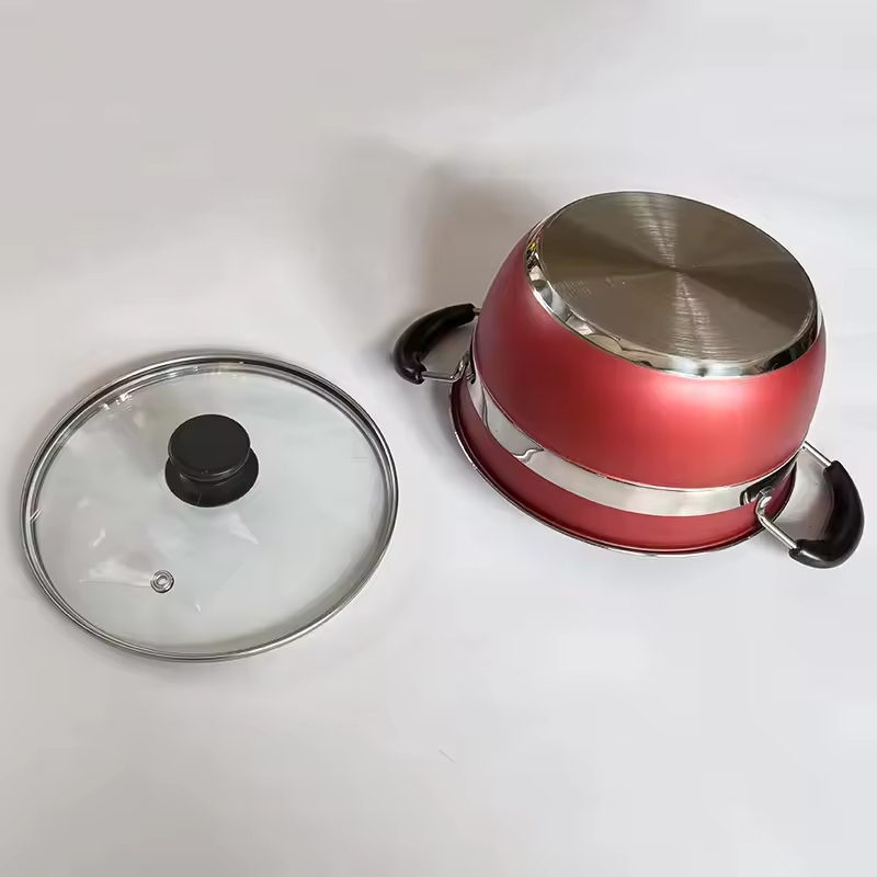 3-Piece SS201 Stainless Steel Casserole