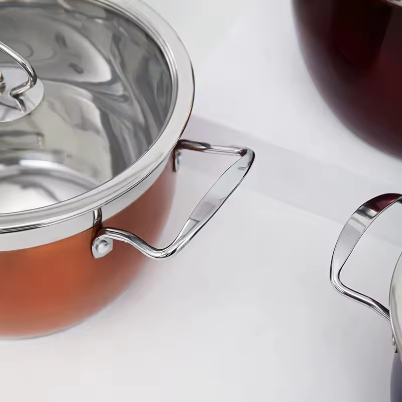 10-Piece Stainless Steel Pot Set