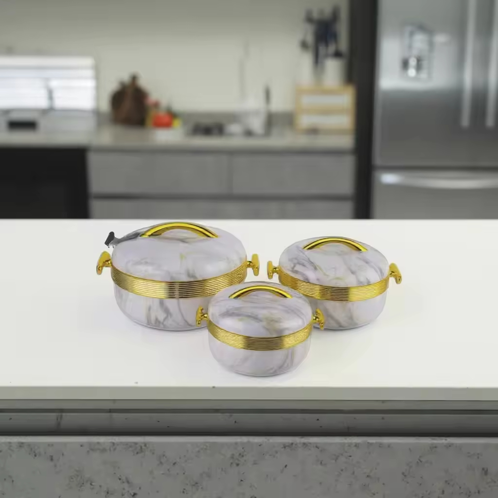 ABS + Stainless Steel Food Warmer Set