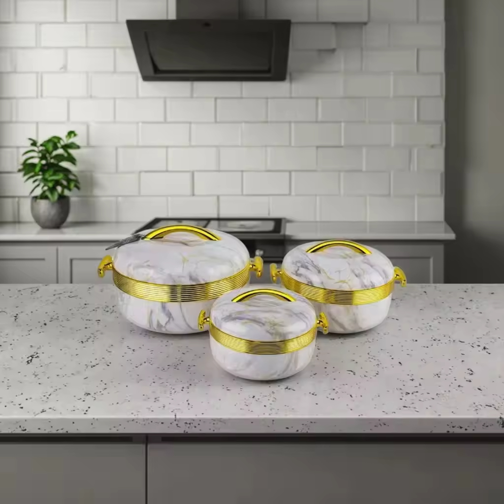 ABS + Stainless Steel Food Warmer Set