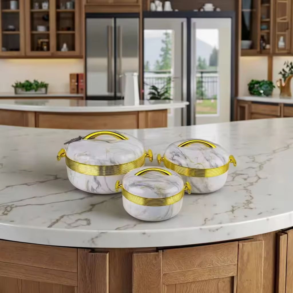 ABS + Stainless Steel Food Warmer Set