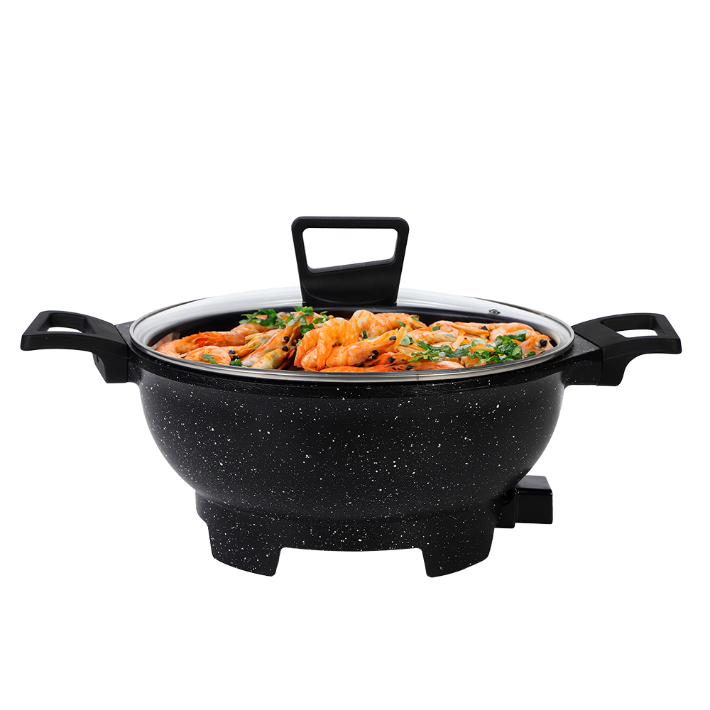 10L 1600W electric pot with bakelite handles & knob