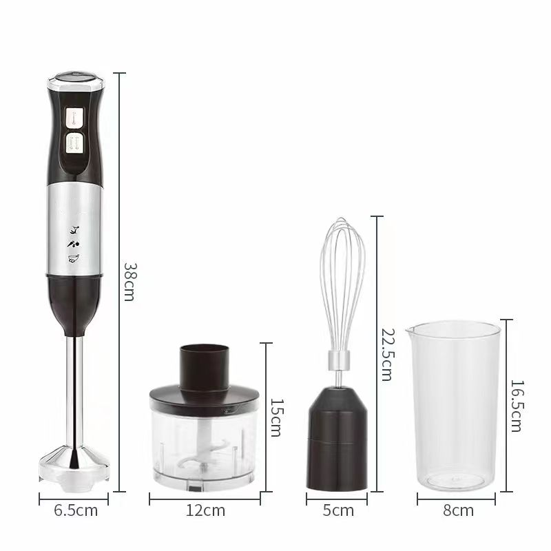 Powerful food blender with 2 speeds pulse function mode and 4 blades