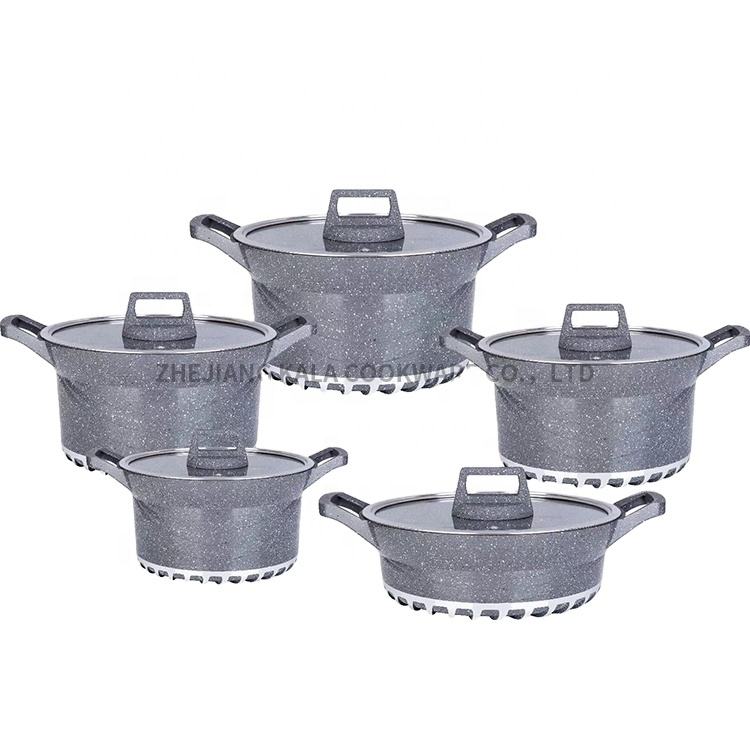 Unique 10pcs pot set