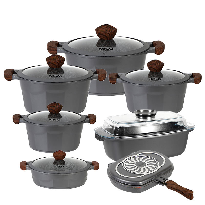 KALA 14pcs/set cookware set