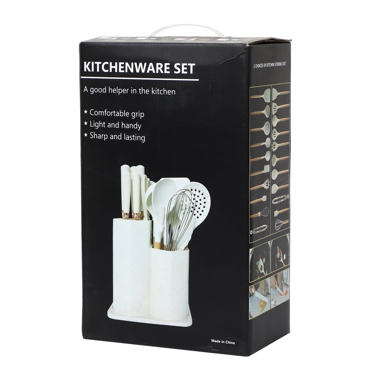 19pcs silicone kitchen utensils set
