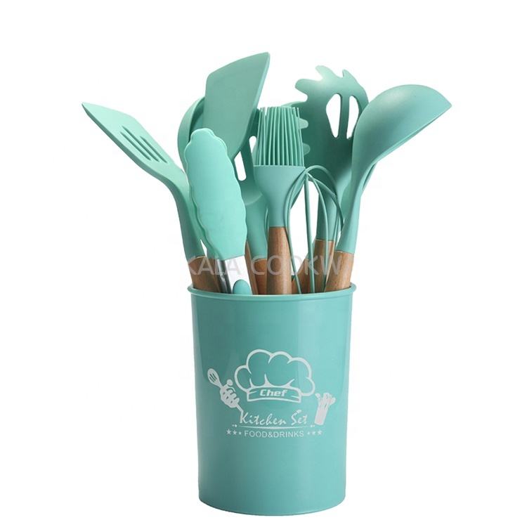 12pcs kitchen utensils set silicone