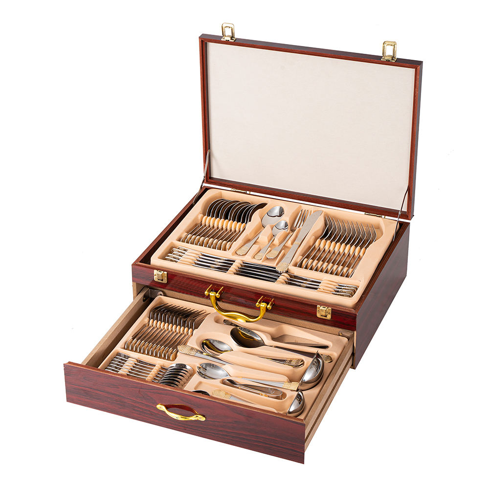 24pcs 410SS gold kitchen tools