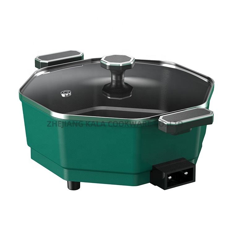 6L electric cooking pot with bakelite handles & knob