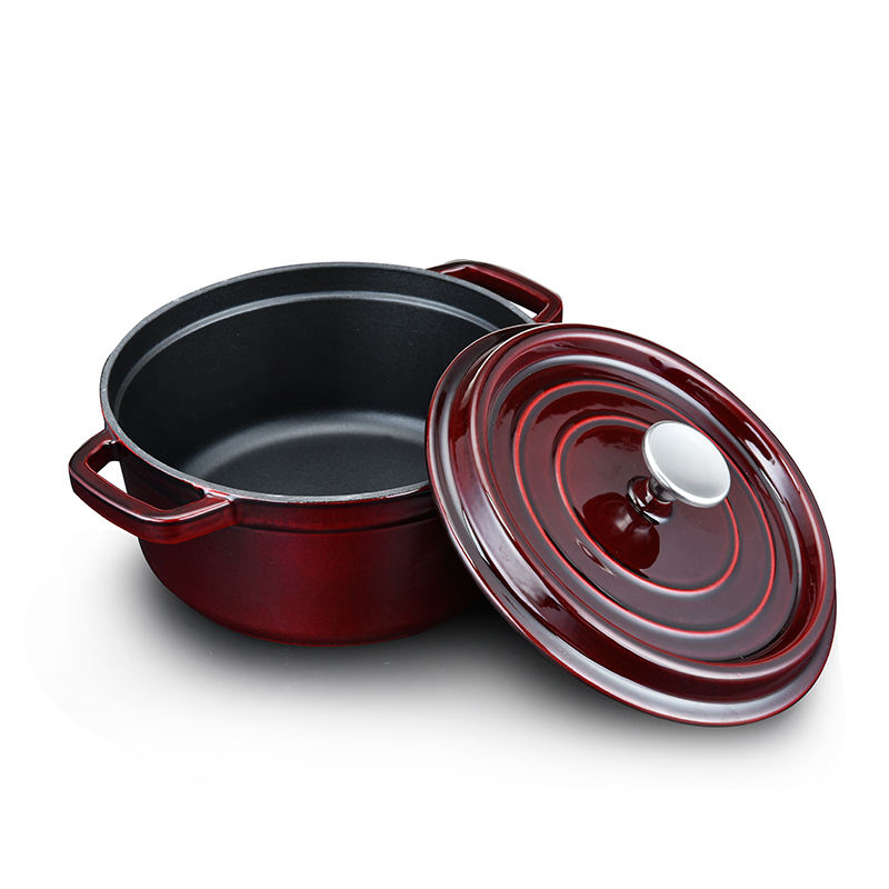 26*12cm 5.1L cast iron pot