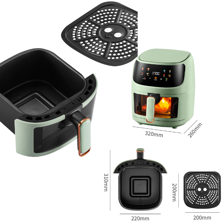8L air fryer - EU plug