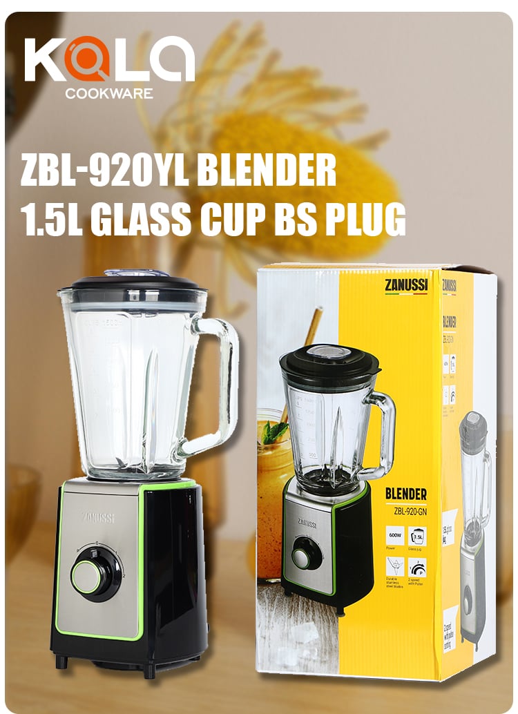 BS plug 1.5L glass cup blender