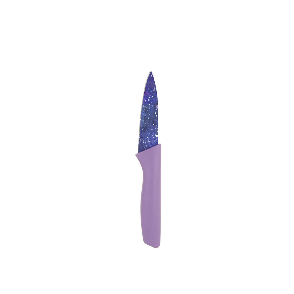 Starry sky printed mini 6-piece knife set