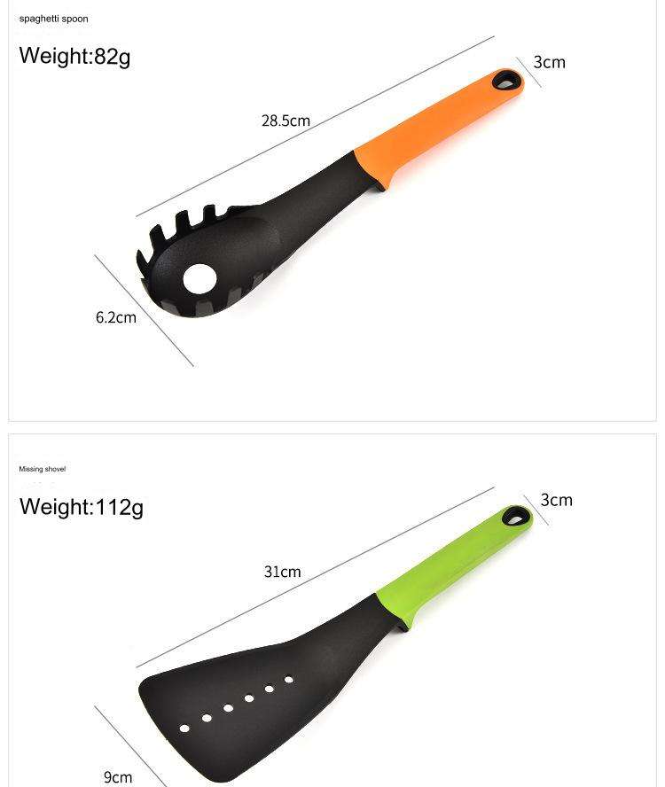 7pcs nylon kitchen tools