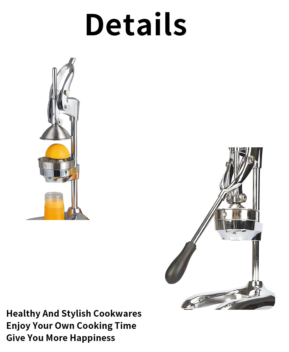 Mix color aluminum hand juicer