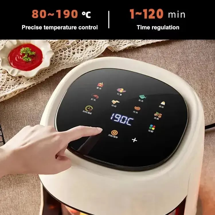EU plug 6L air fryer