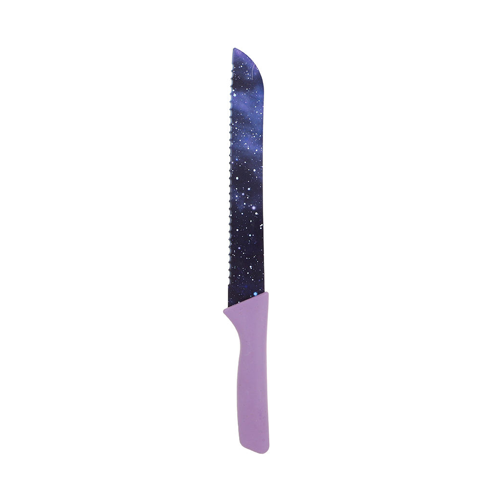 Starry sky printed mini 6-piece knife set