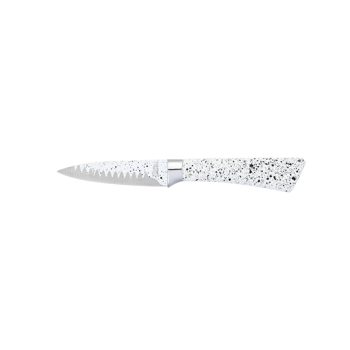 6pcs white and marble knife kitchen set