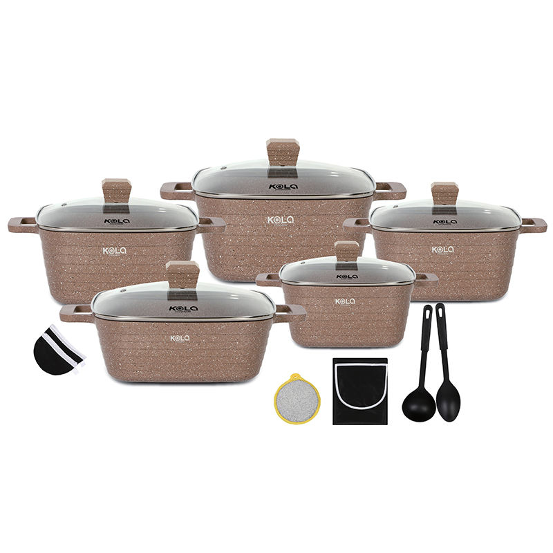KALA 16pcs square casserole