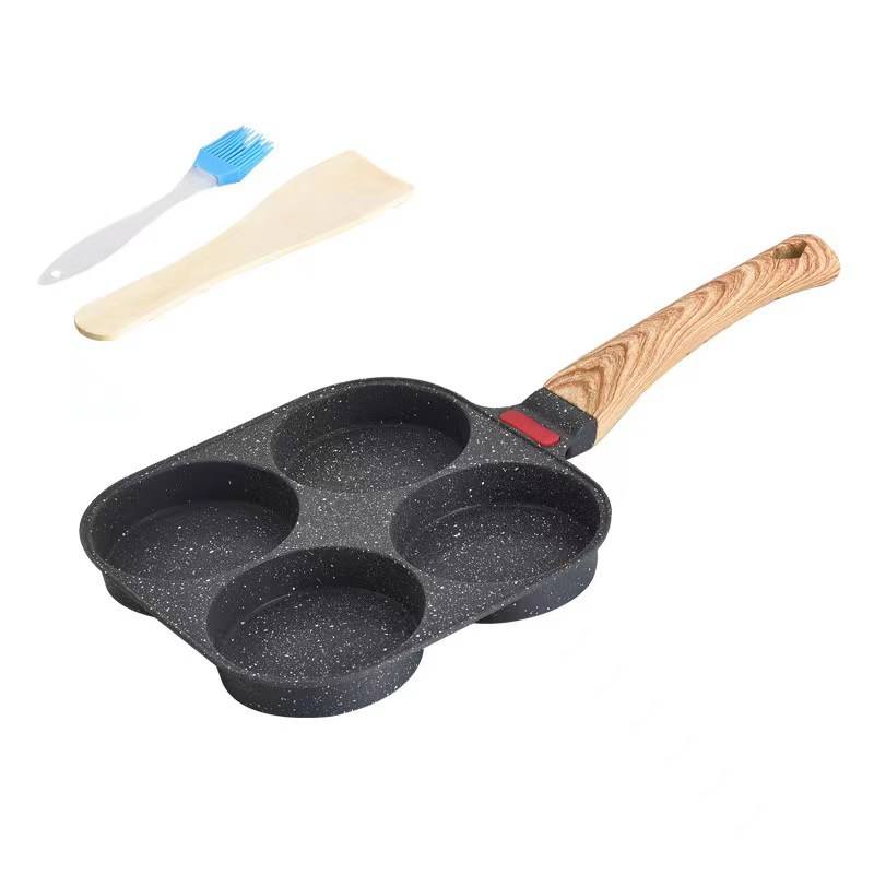 Egg pan 37cm*19cm with induction bottom