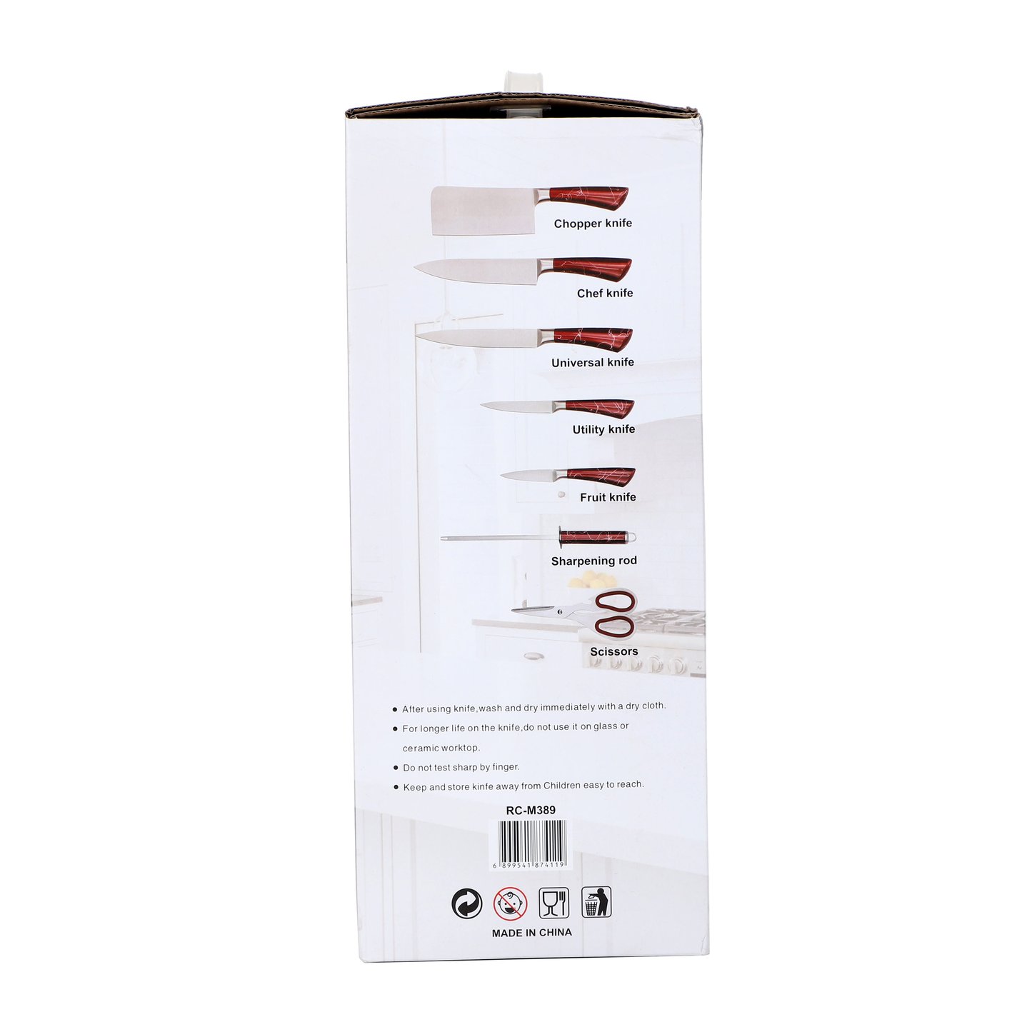 8pcs knife sets
