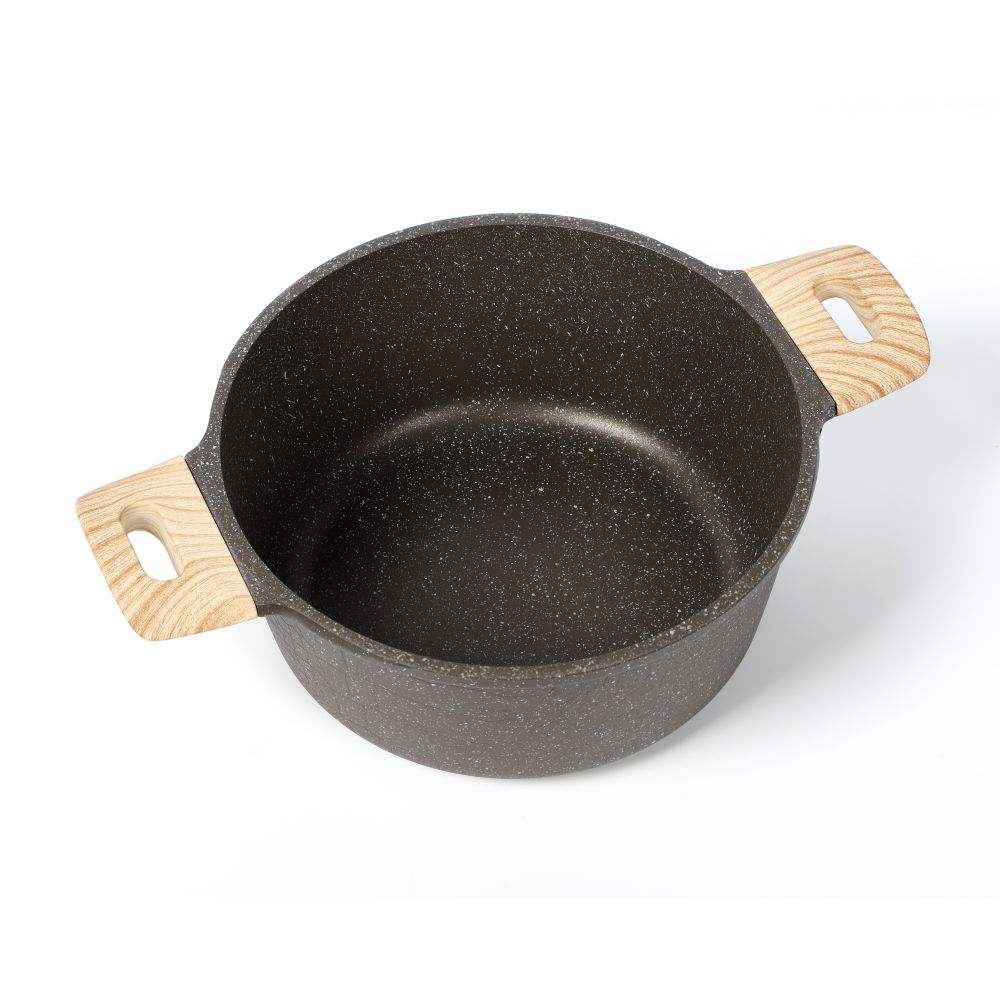 10pcs 20-24-28-32cm casserole with wide-edge glass lids