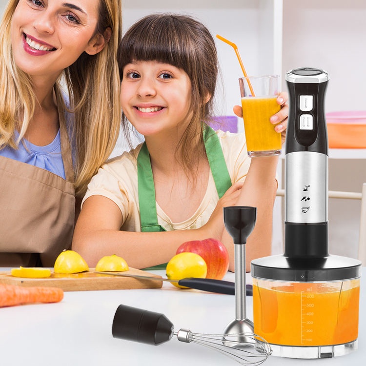 Powerful food blender with 2 speeds pulse function mode and 4 blades