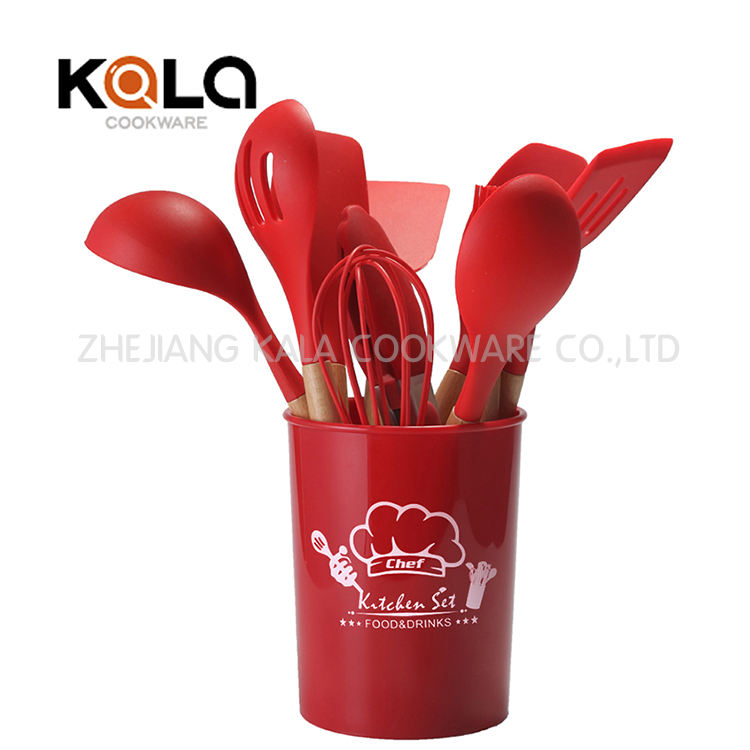 12pcs kitchen utensils set silicone