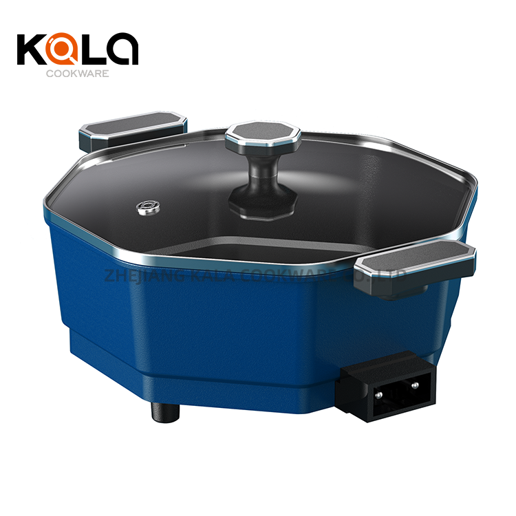 6L electric cooking pot with bakelite handles & knob