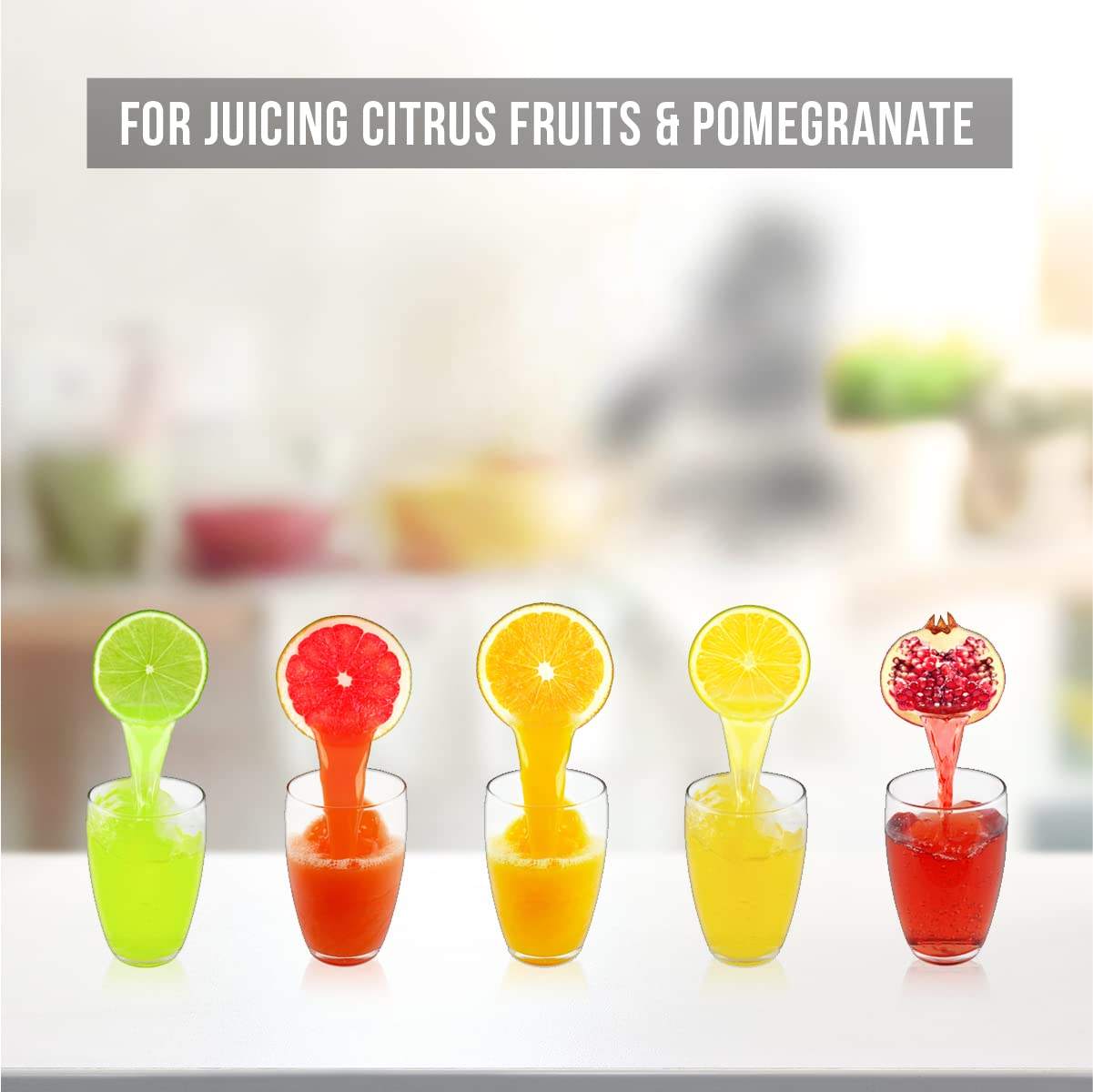 Mix color aluminum hand juicer