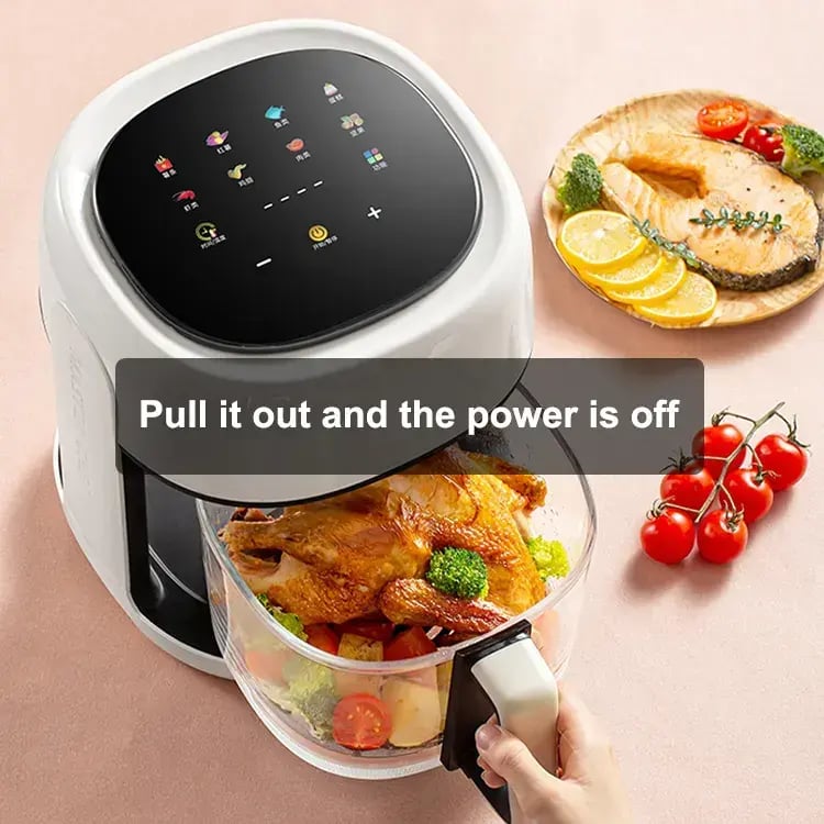 EU plug 6L air fryer