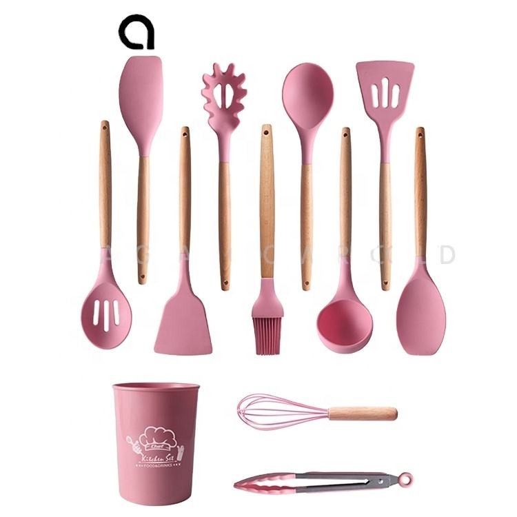 12pcs kitchen utensils set silicone