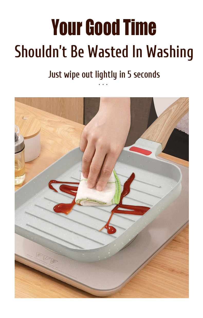 39*19cm steak frying pan