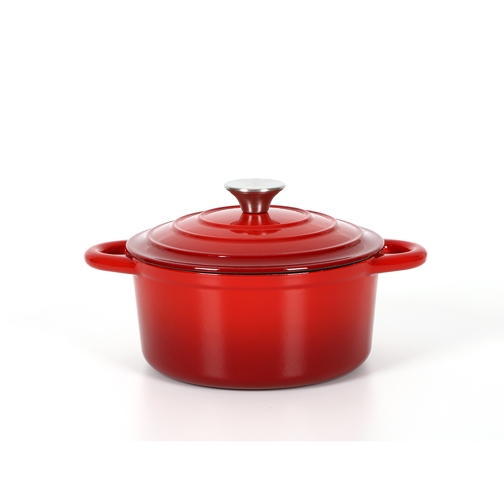 8pcs cast iron cookware set