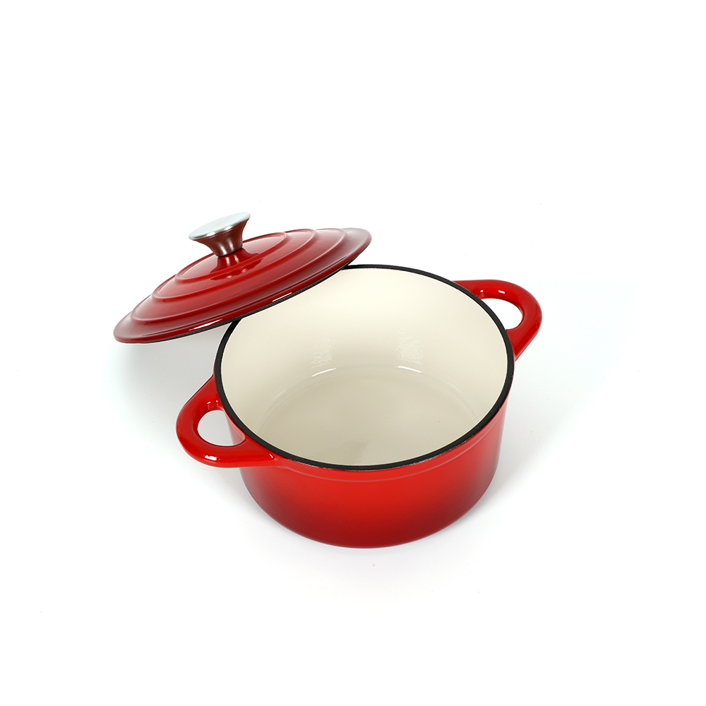 8pcs cast iron cookware set