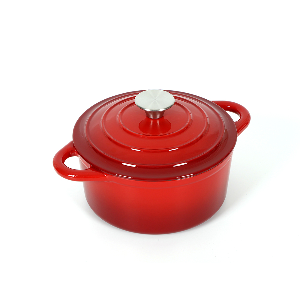 8pcs cast iron cookware set