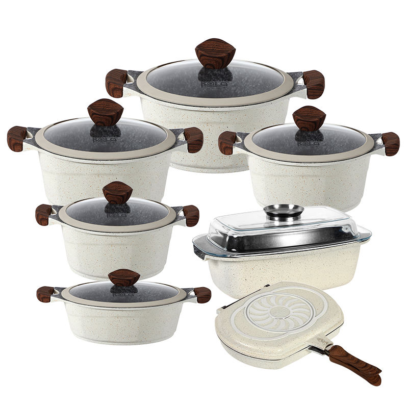 KALA 14pcs/set cookware set