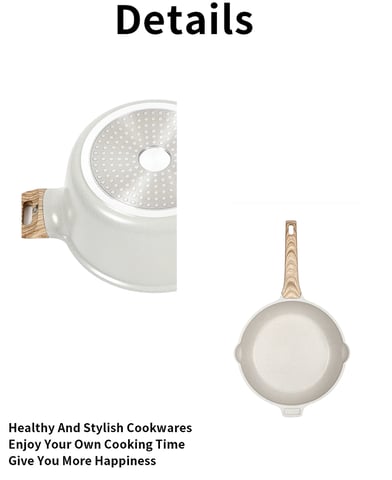 8pcs healthy and stylish cookware set
