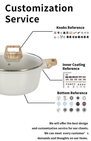 8pcs healthy and stylish cookware set