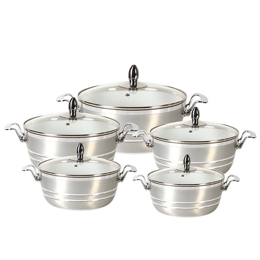 KALA 10pcs heavy pot sets