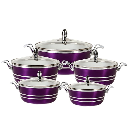 KALA 10pcs heavy pot sets
