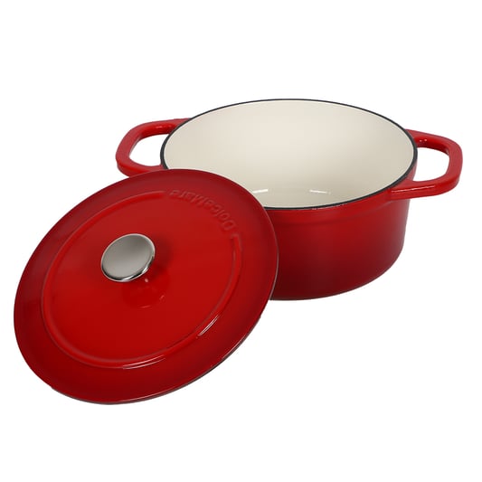 25*11cm red cast iron pot